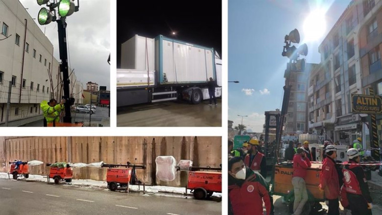 ep grupos electrogenos torres de luz y herramientas donadas por ohla a los equipos de rescate en ep grupos electrogenos torres de luz y herramientas donadas por ohla a los equipos de rescate en