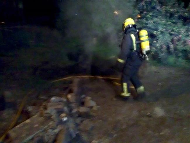 Incendio en un edificio en Marín (Pontevedra). | DIPUTACIÓN DE PONTEVEDRA ep incendioun edificiomarin pontevedra