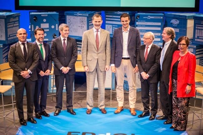José Miguel Bermúdez junto al Rey Felipe VI | CEDIDA ep jose miguel bermudezal rey felipe vi