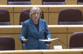 ep la consellera ana barcelo en su intervencion en la comision general de las ccaa en el senado