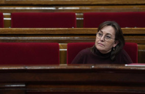 ep la consellera de territorio silvia paneque durante un pleno en el parlament de cataluna a 12 de
