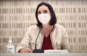 ep la ministra de industria comercio y turismo reyes maroto interviene durante el acto de firma de