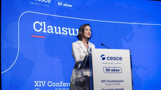 ep la ministra de industria comercio y turismo reyes maroto interviene en la conferencia anual de
