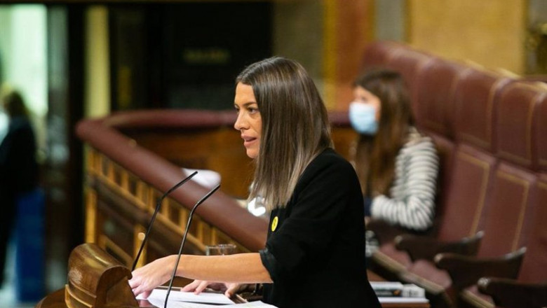 La portavoz de Junts en el Congreso, Miriam Nogueras, interviene en el debate de totalidad de los Presupuestos de 2022 | CONGRESO ep la portavoz de junts en el congreso miriam nogueras interviene en el debate de totalidad de los