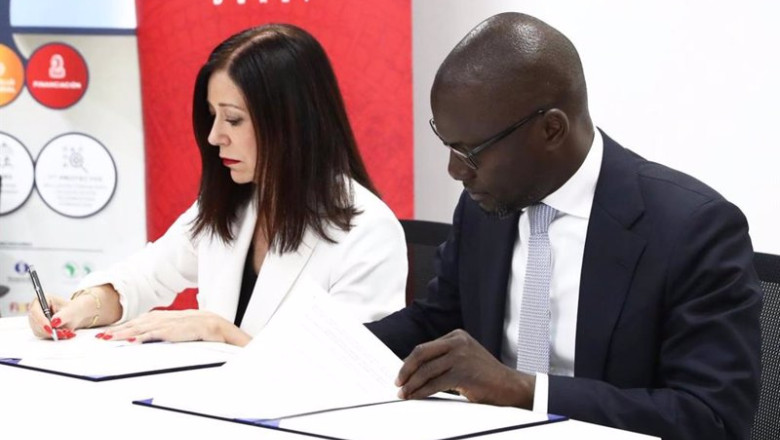 ep la presidenta de cofides angela perez y el presidente del fondo soberano de senegal fonsis ep la presidenta de cofides angela perez y el presidente del fondo soberano de senegal fonsis