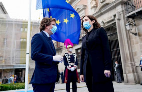 ep la presidenta de la comunidad de madrid isabel diaz ayuso asiste al acto de conmemoracion por el