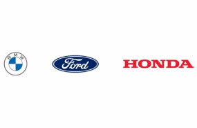 ep logos de bmw ford y honda