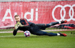 ep manuel neuer entrenandocon el bayern