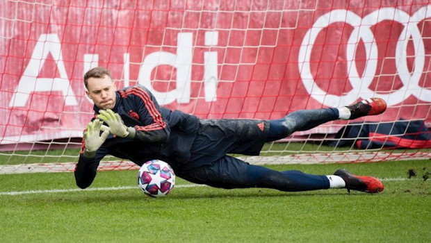 ep manuel neuer entrenandocon el bayern