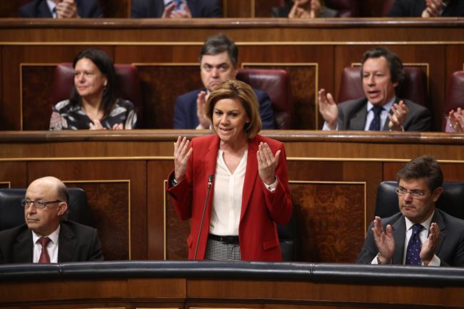María Dolores de Cospedal, ministra de Defensa | EUROPA PRESS ep maria dolorescospedal ministradefensa