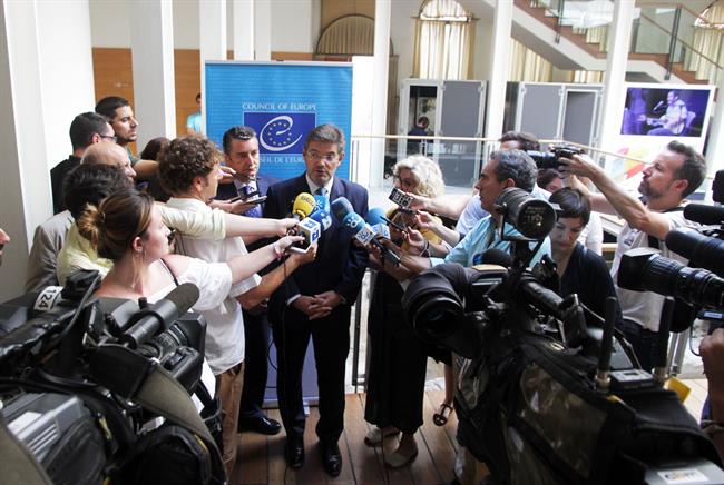 El ministro de Justicia, Rafael Catalá. En Málaga | EUROPA PRESS/ALEX ZEA ep ministrojusticia rafael catala en malaga