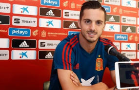 ep pablo sarabia comparece en rueda de prensa con la seleccion espanola