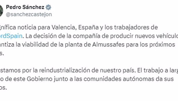 ep post del presidente del gobierno pedro sanchez en la red social x