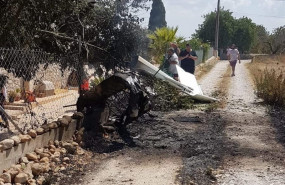 ep restos del accidente aereo en inca