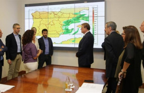 ep reunion para analizar el dispositivo de coordinacion de emergencias ante la prevision de temporal