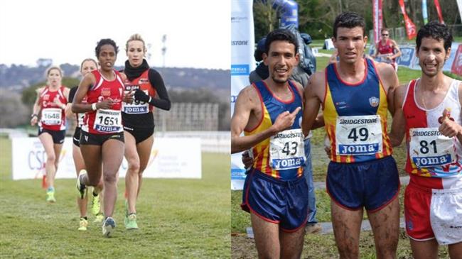 Trihas Gebre y Adel Mechaal, campeones de España de cross | MARÍA MENTXAKA/TWITTER ep trihas gebreadel mechaal campeonesespanacross