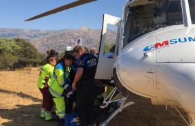 ep un ciclista64 anossido trasladadohelicopteropronostico reservadohospitalla pazsufrirparada cardiorespiratoria