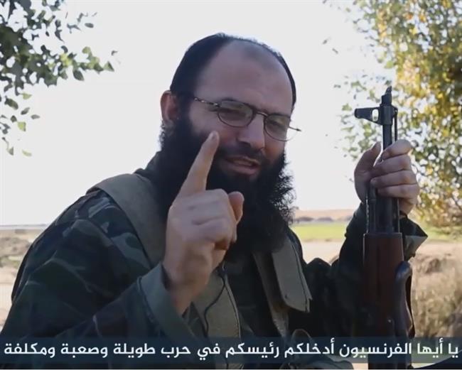 Vídeo de un yihadista francés de DAESH | AICS ep videoun yihadista francesdaesh