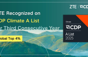 zte recognized on cdp climate a list for third consecutive year ranking among the global top 4 